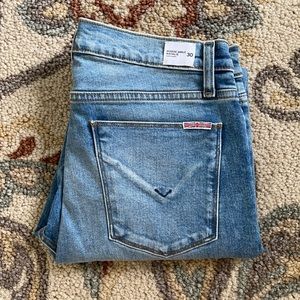 Hudson mid rise ankle Natalie jeans